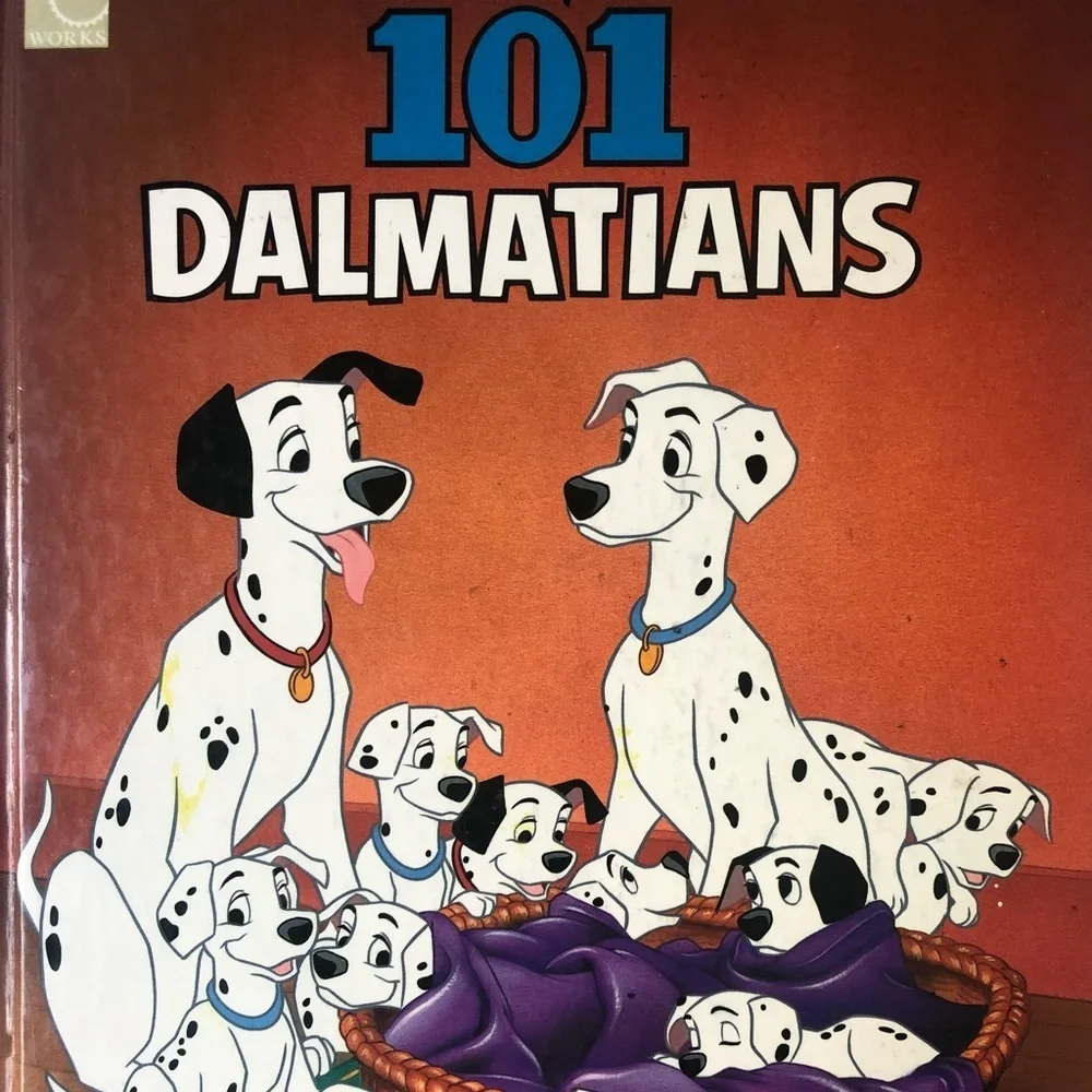 Disney “101 Dalmatians” hardback book